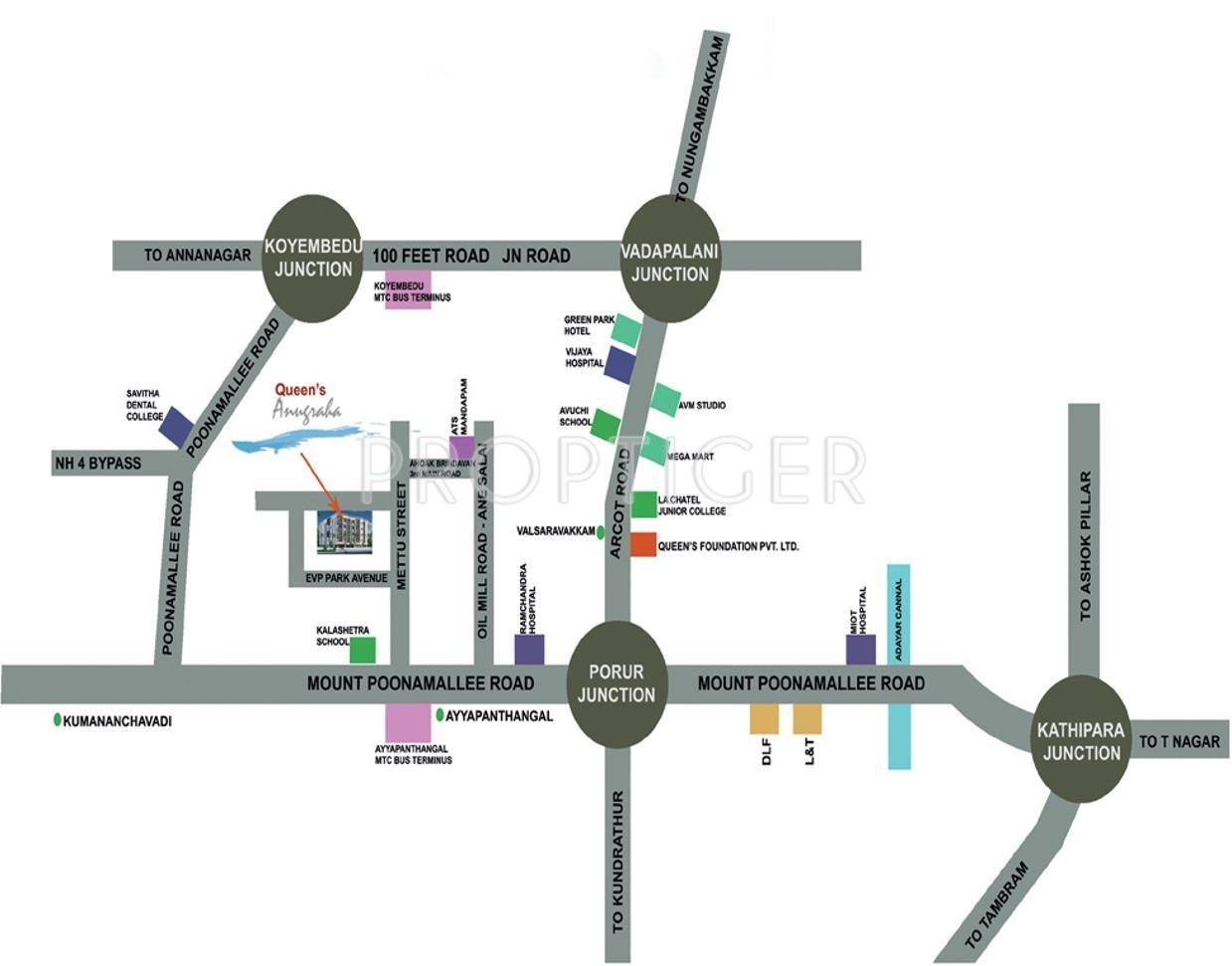 Images for Location Plan of Queens Anugraha