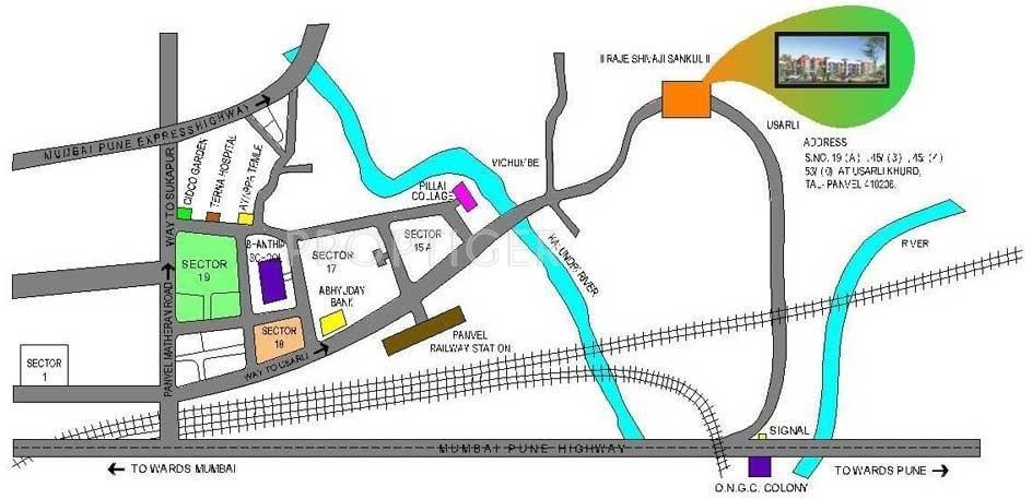 Images for Location Plan of Bayama Raje Shivaji Sankul