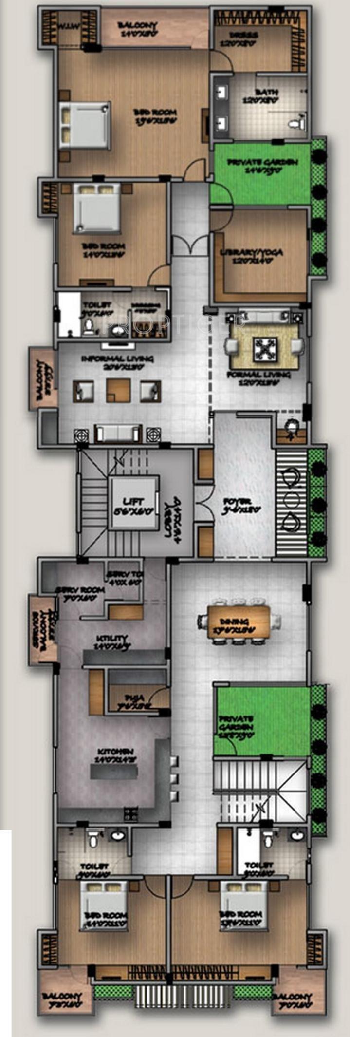 Images for Cluster Plan of Sumanth Sreshta Jayam
