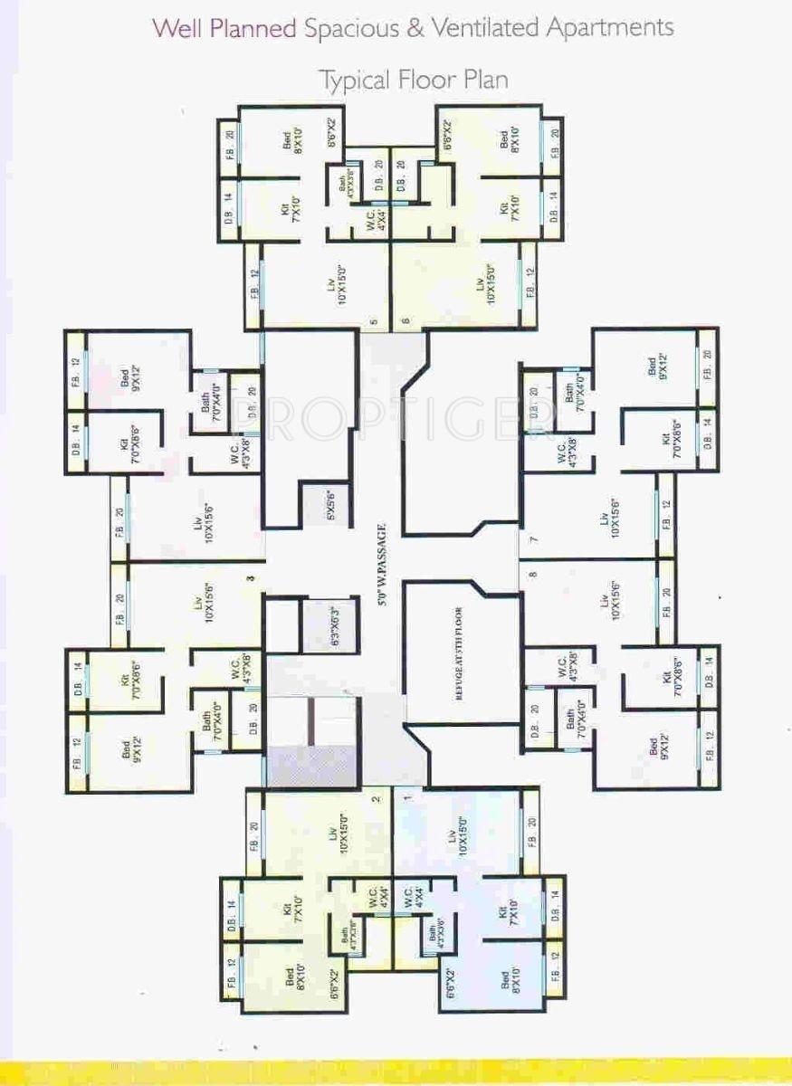 Images for Cluster Plan of Morya Realtors Casa Bliss