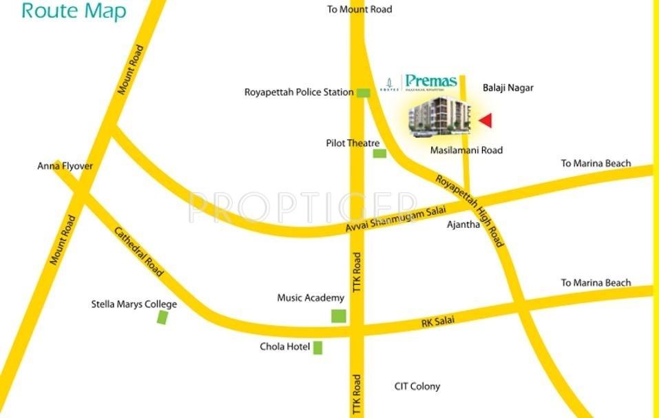 Images for Location Plan of Kgeyes Residency Kgeyes Premas