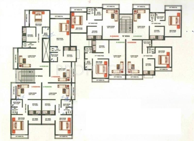Images for Cluster Plan of Gharkul Gharkool Residency