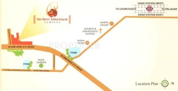 Images for Location Plan of Assets Infrastructure Om Shree Astavinayak Complex