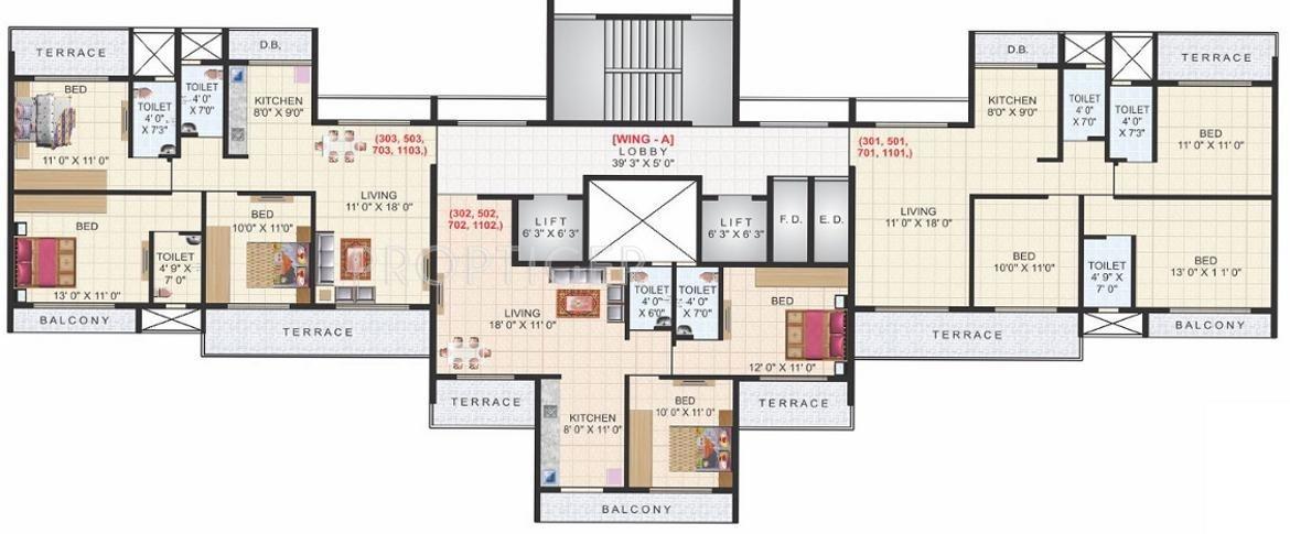 Images for Cluster Plan of Aaron Kasturi Heritage