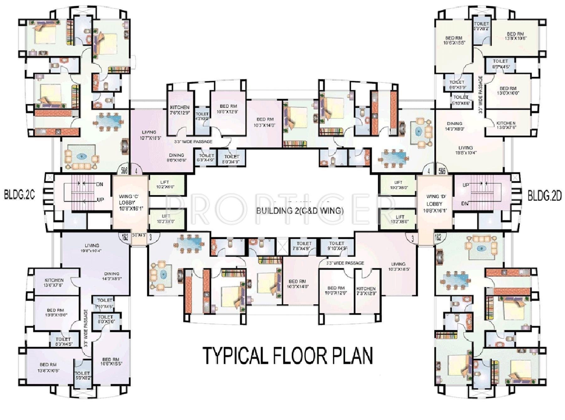 residency Images for Cluster Plan of Agarwal Residency
