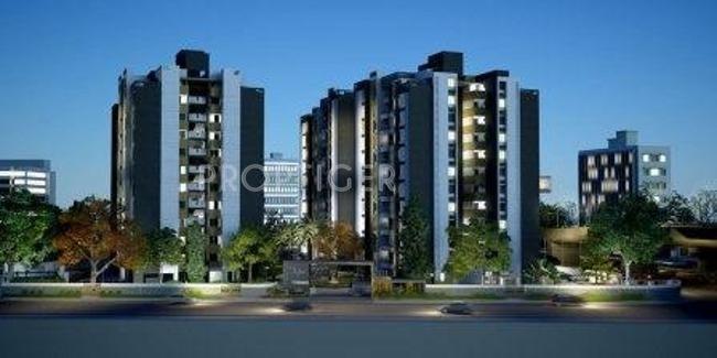 skyline Images for Elevation of Satyam Developers Skyline