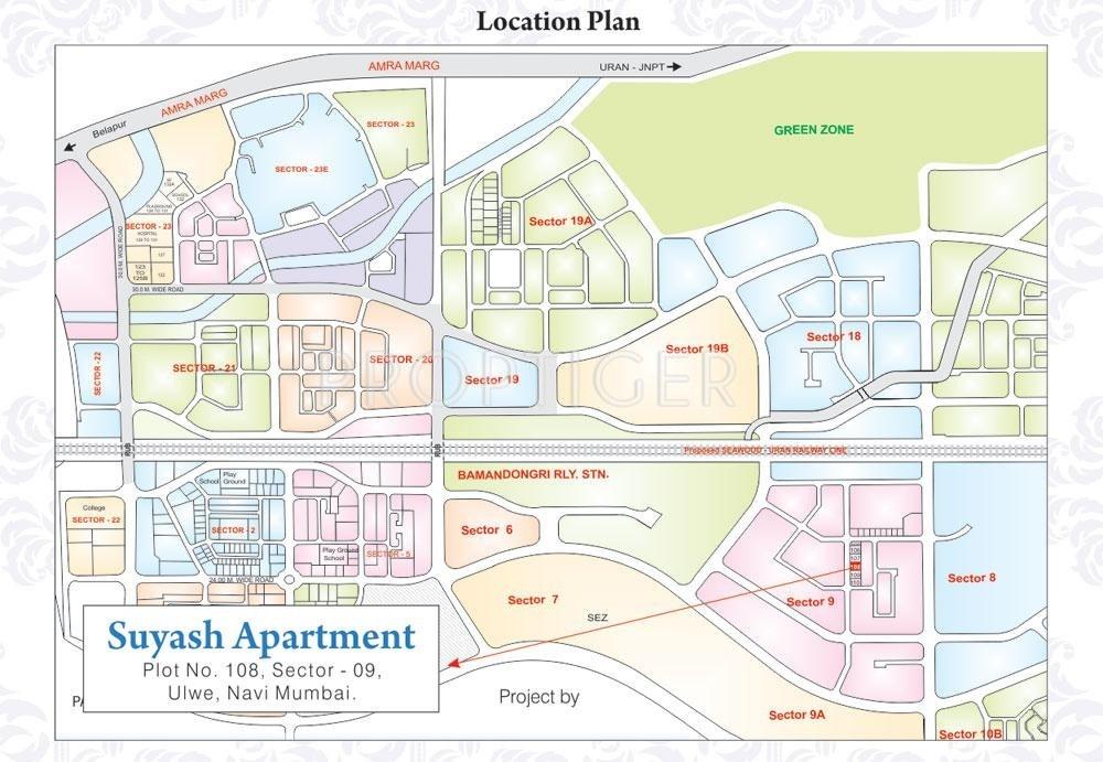Images for Location Plan of Sejal Developers Suyash Apartments