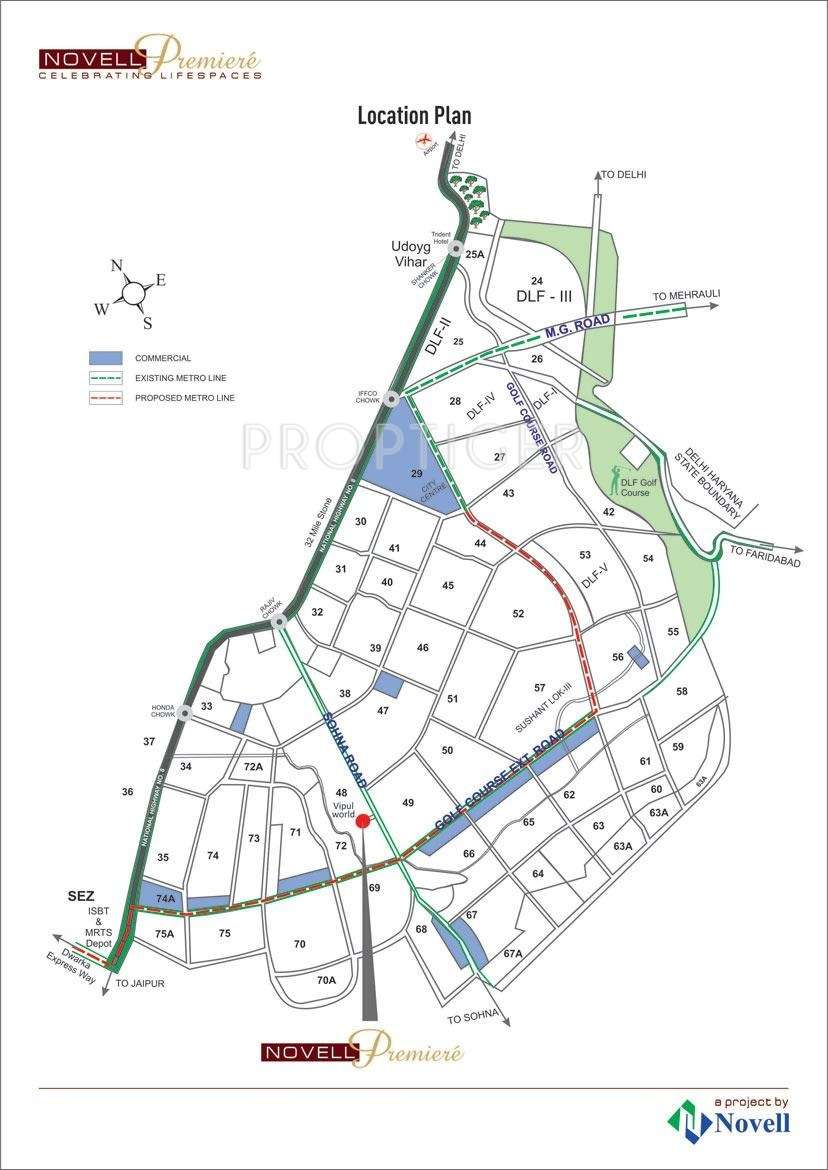 Images for Location Plan of Novell Novell Premiere