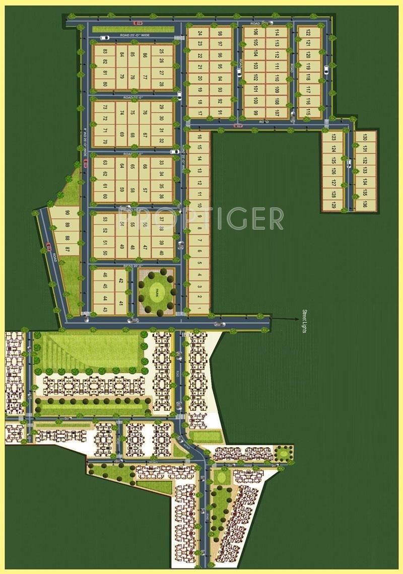 Images for Site Plan of Vibgyor Planet