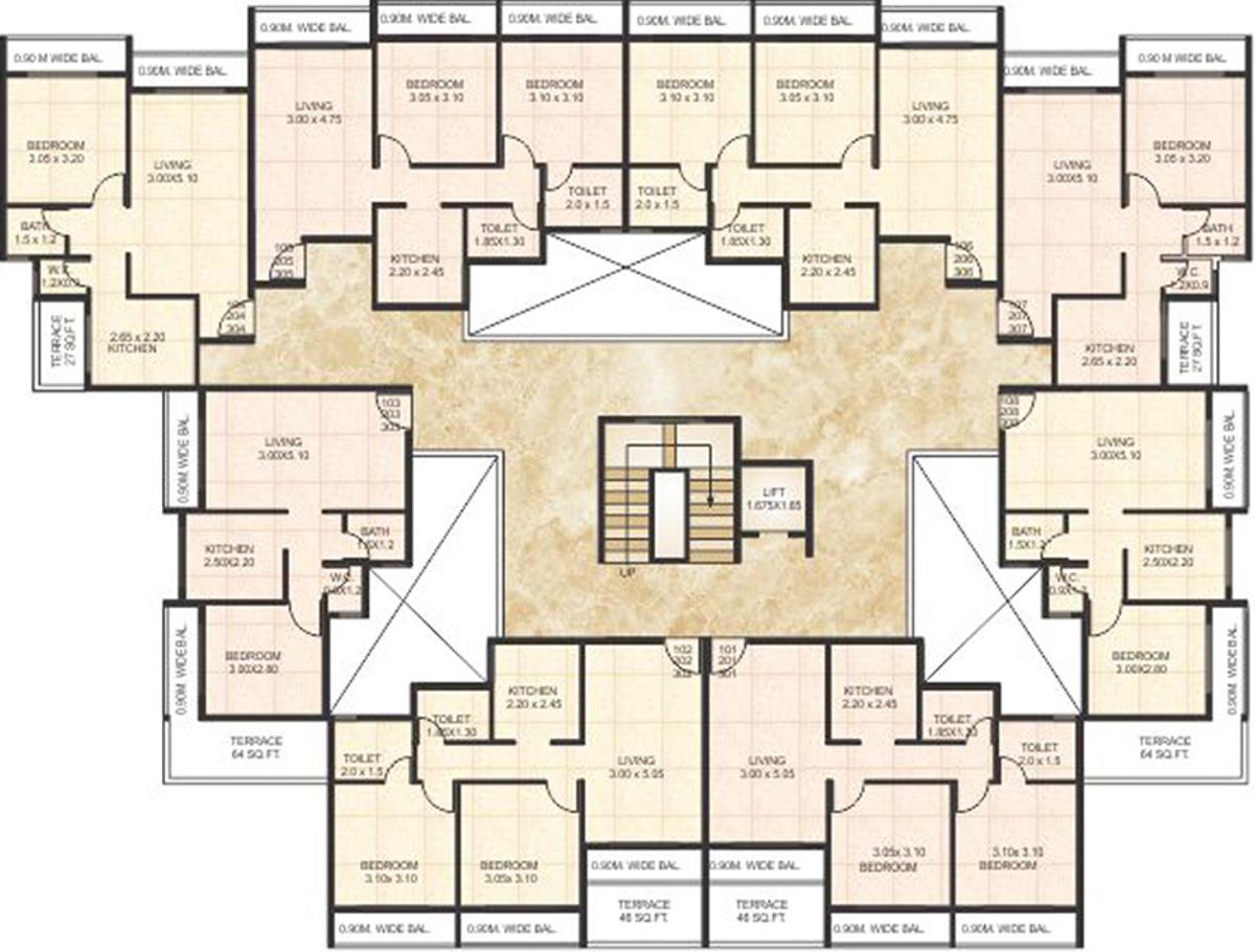 platinum-villa Images for Cluster Plan of Platinum Platinum Villa