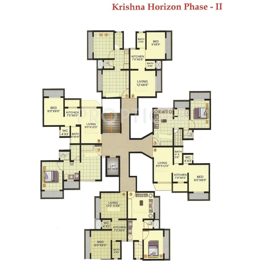 Images for Cluster Plan of Raj Shree Nirman Krishna Horizon
