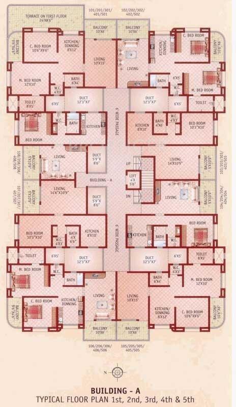 Images for Cluster Plan of KN Pokar Construction Mahalaxmi Complex