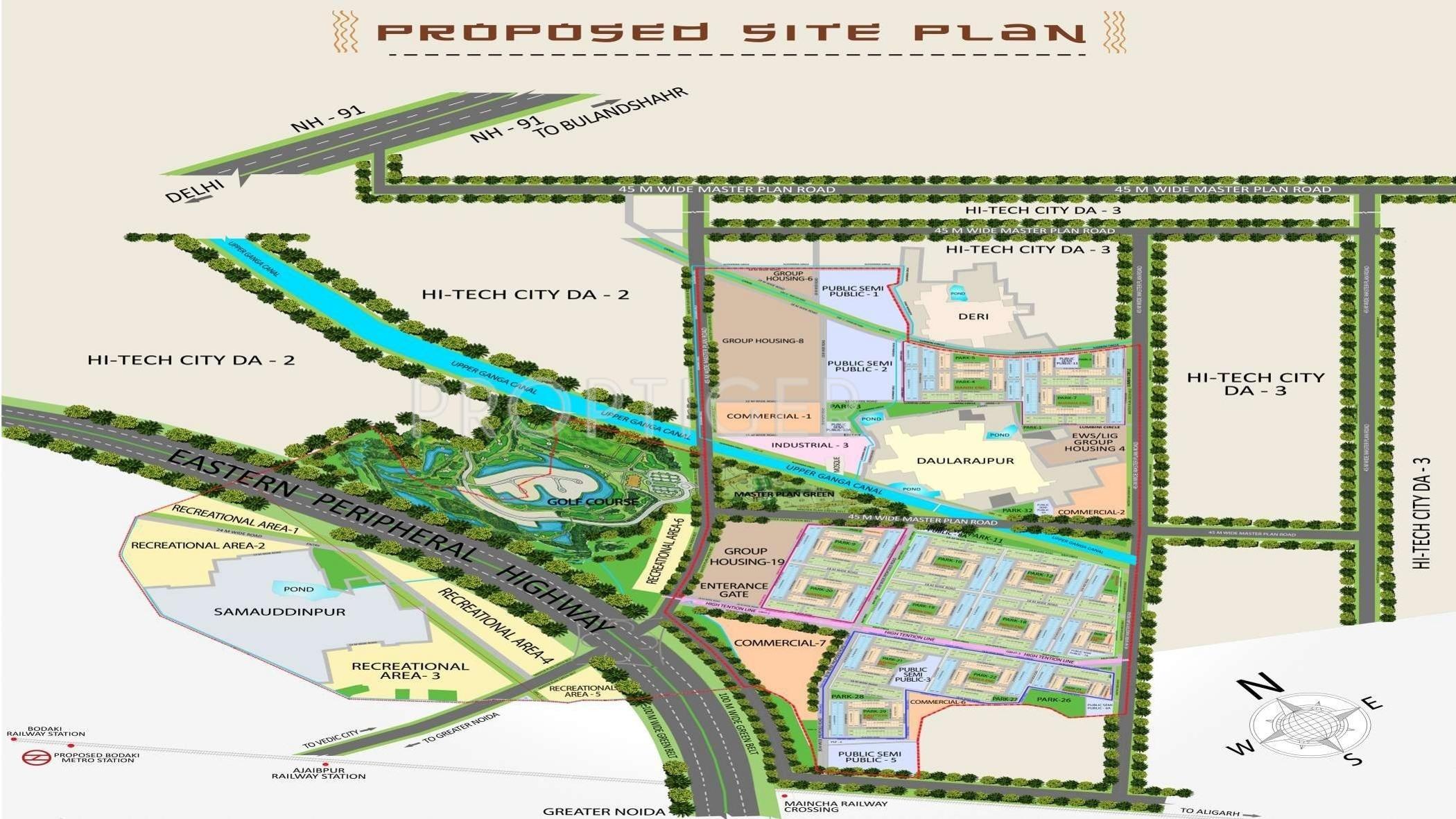 Images for Site Plan of Shri Vedic City