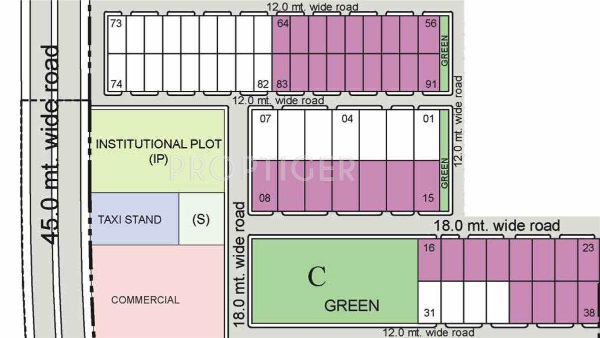 Images for Site Plan of Unitech Ananda