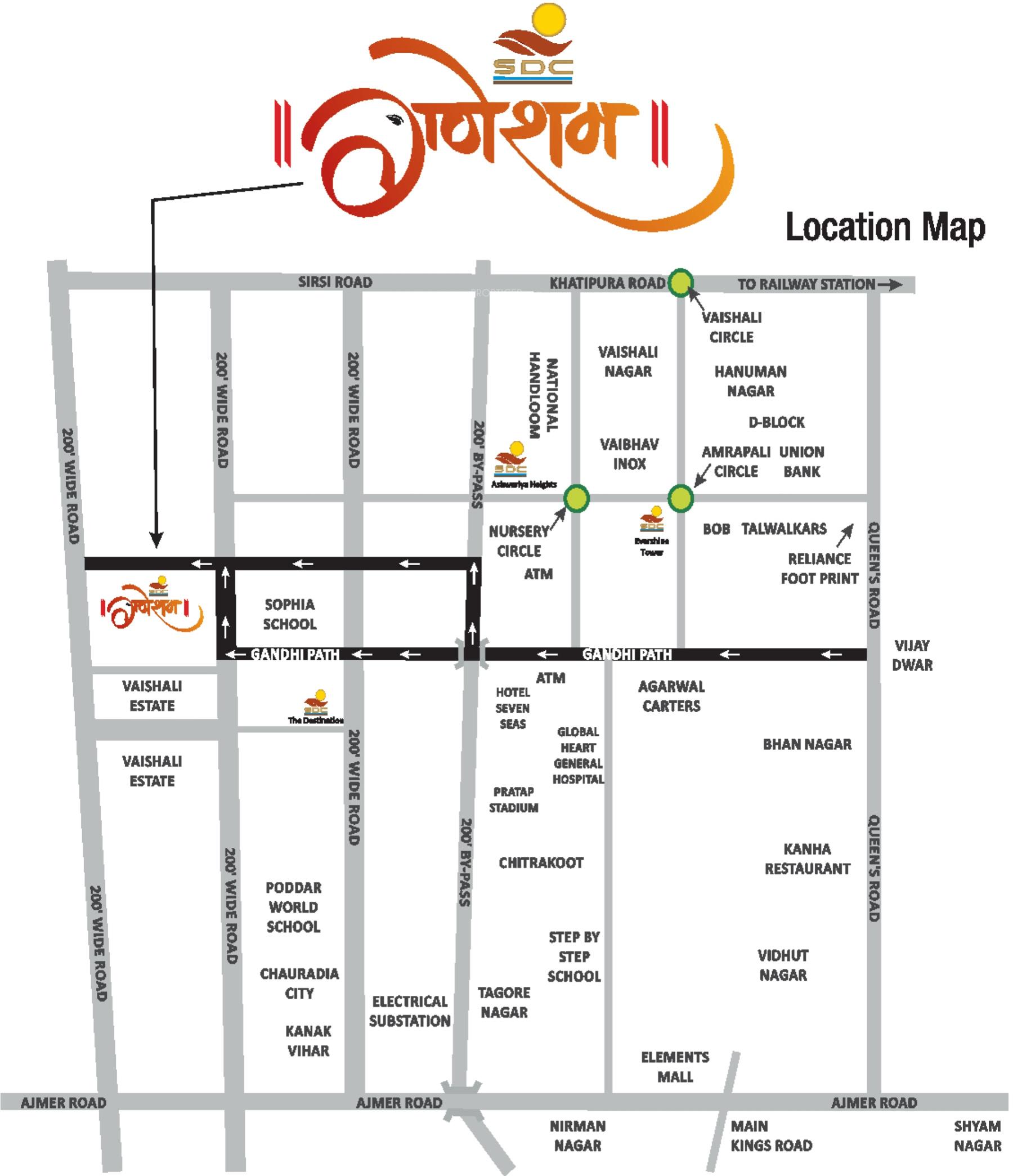 Images for Location Plan of SDC Ganesham