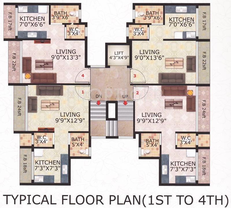 Images for Cluster Plan of Oasis Glory