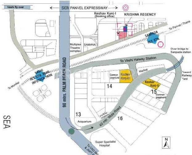 Images for Location Plan of V R Mittal Builder Krishna Regency