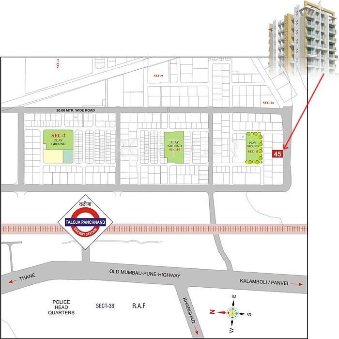 Images for Location Plan of Shreeji Group Builders And Developers Shreeji Solitaire
