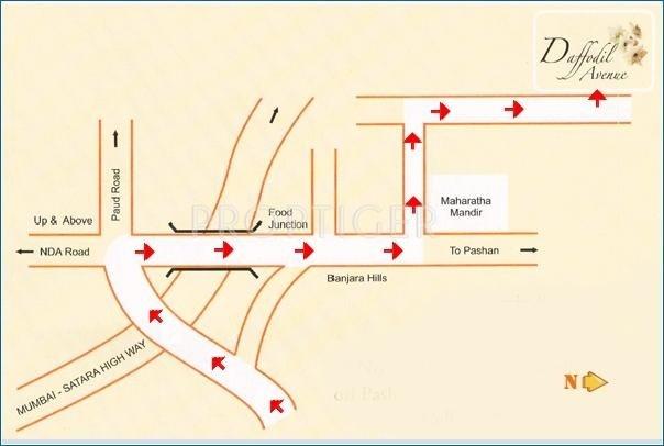 Mutha Group Daffodil Avenue Location Plan