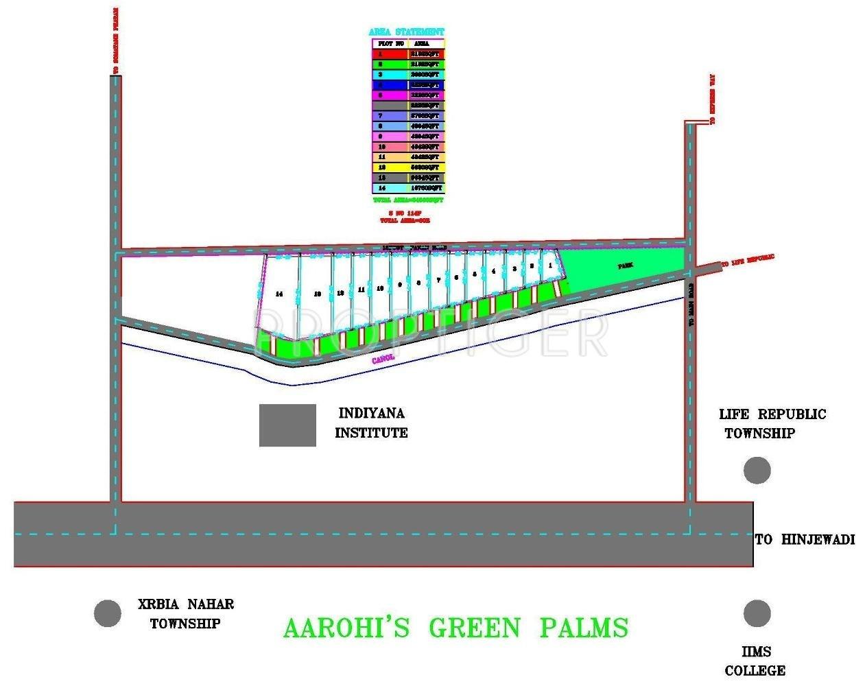 green-palms Images for Layout Plan of Aarohi Green Palms
