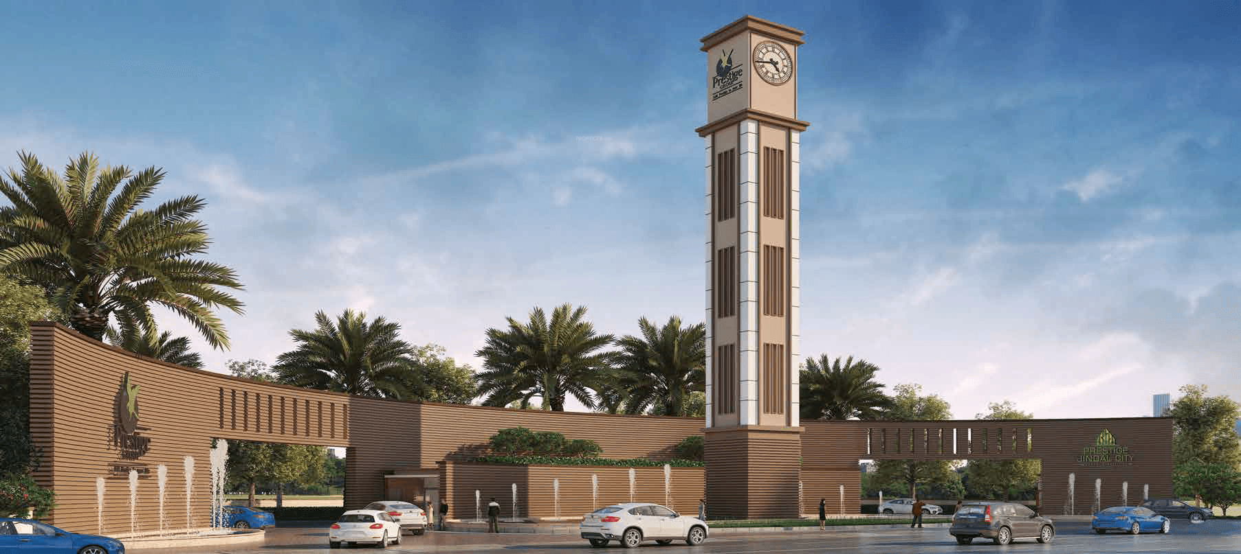 jindal-city Elevation