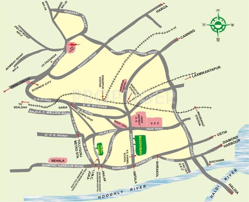 Images for Location Plan of Unnayan Madhuban Block C