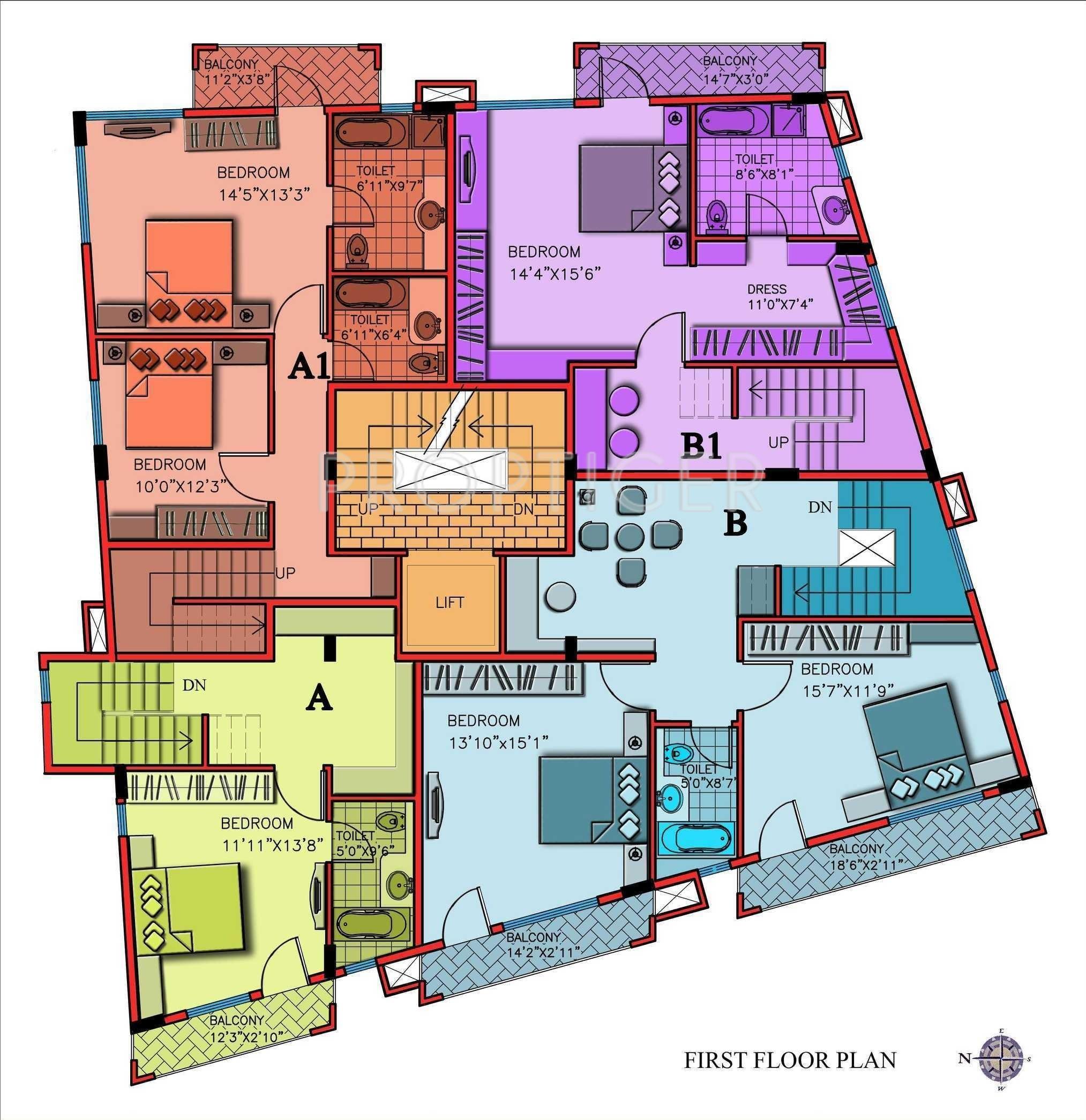 Images for Cluster Plan of Magnum Manojavam