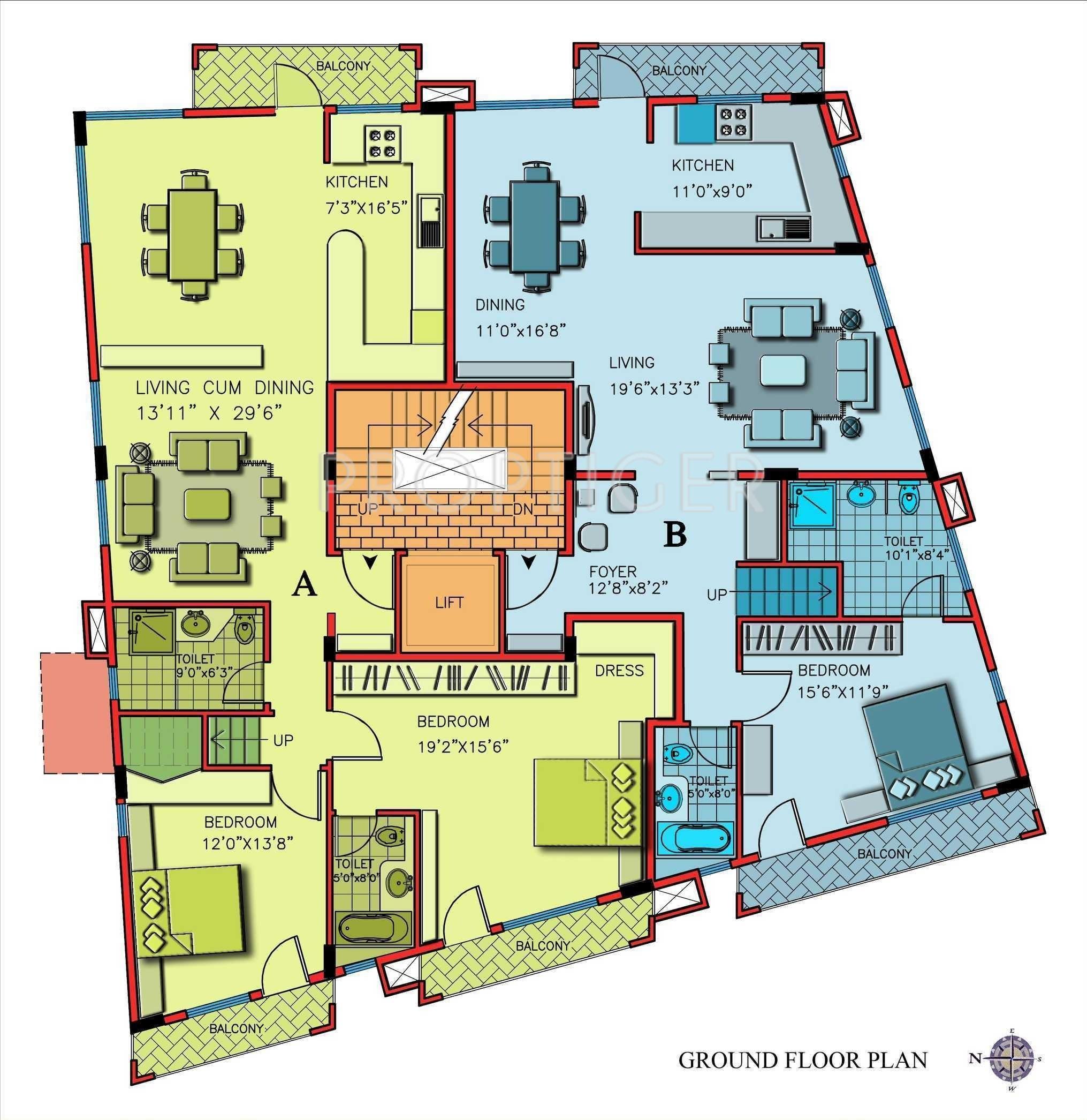 Images for Cluster Plan of Magnum Manojavam