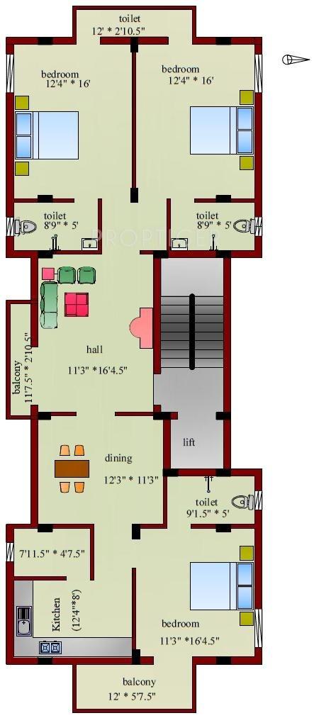 Images for Cluster Plan of Sree Homes Abhinav