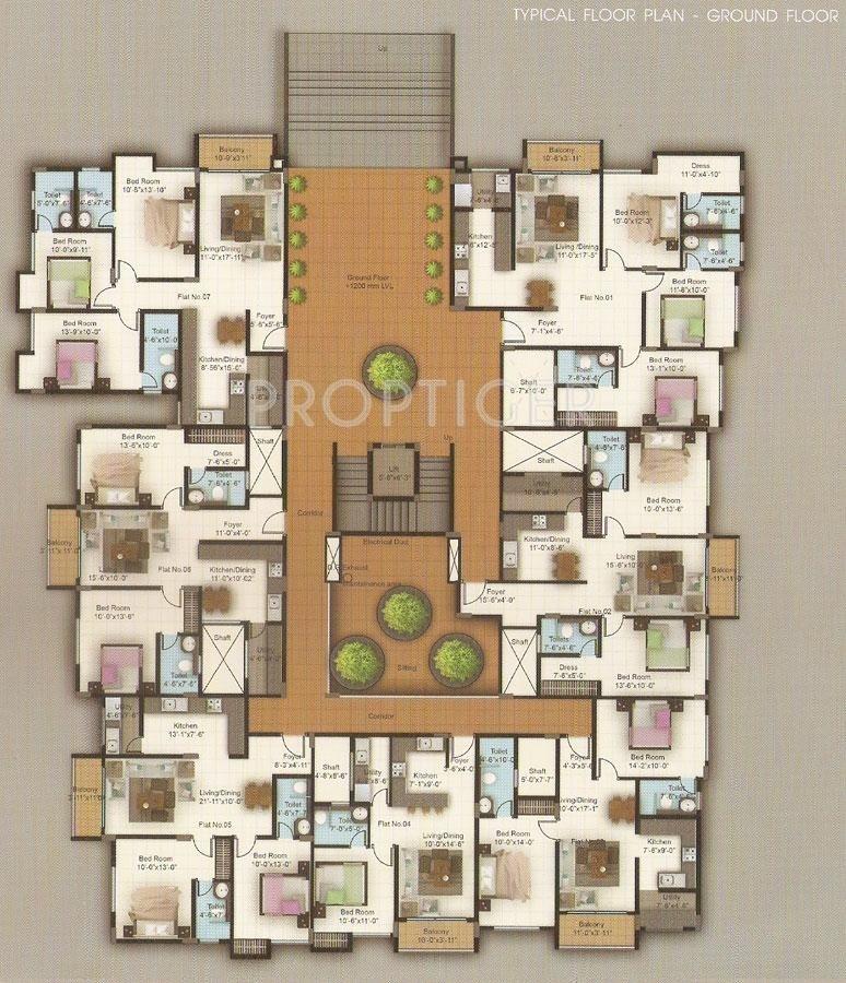 Images for Cluster Plan of Divya Westside
