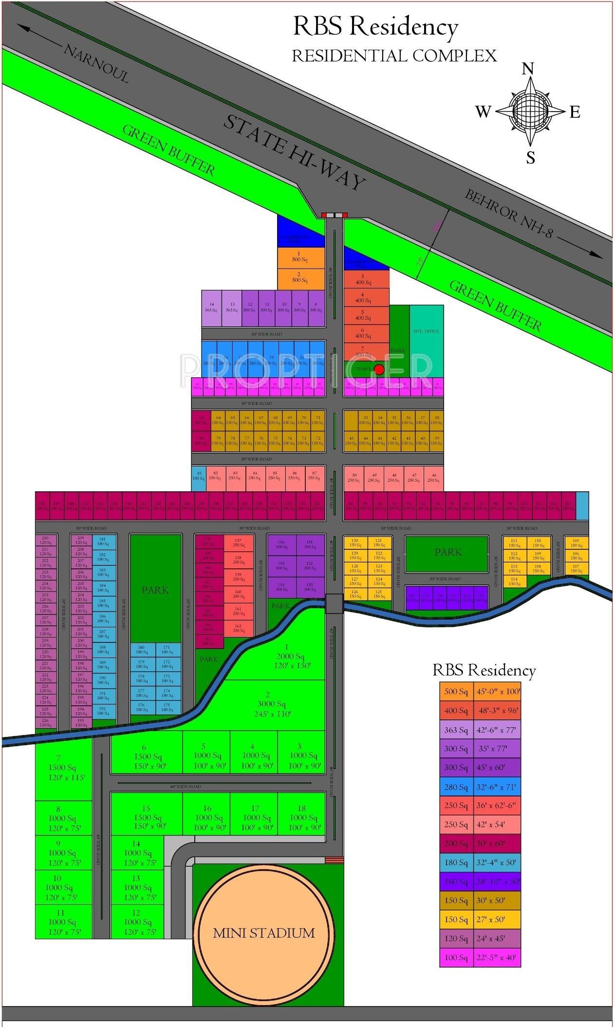 Images for Layout Plan of RBS Residency