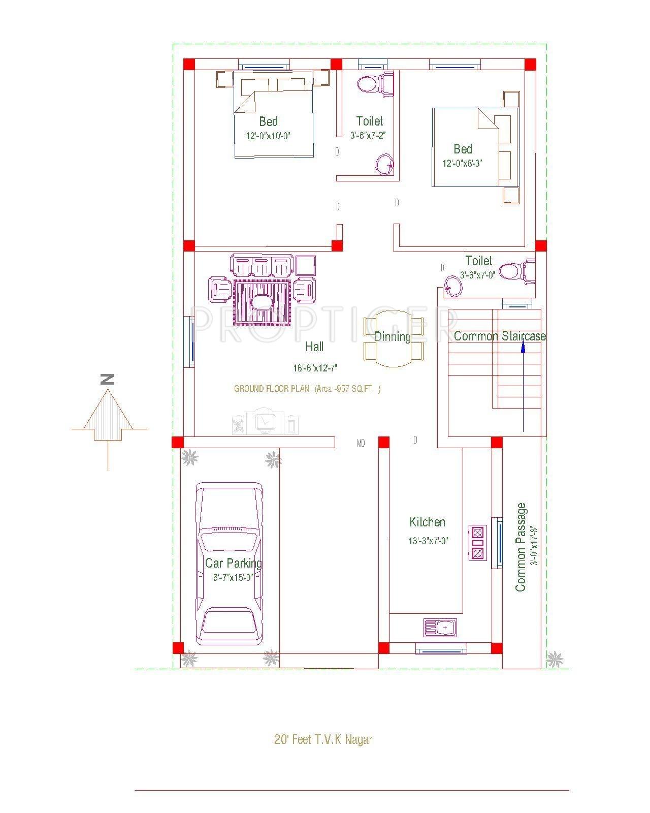 Images for Cluster Plan of Real Agent India Tulip