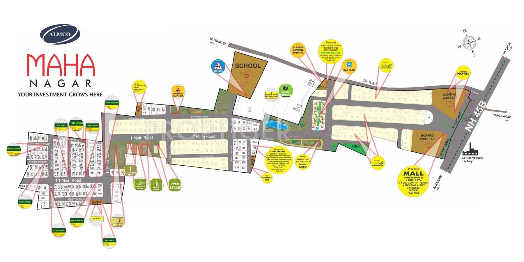 Images for Master Plan of Almco Maha Nagar
