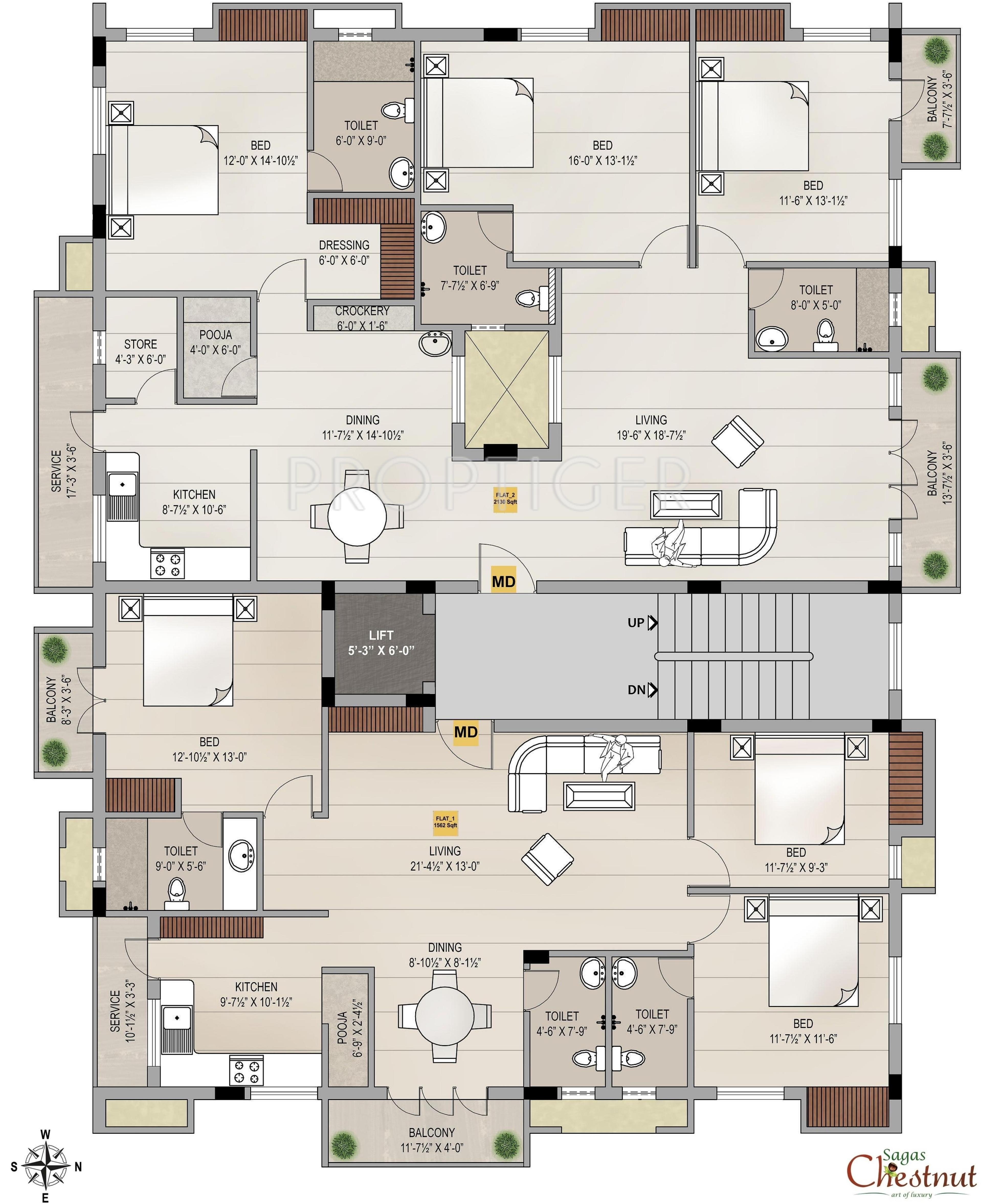 Images for Cluster Plan of Sagas Group Chestnut