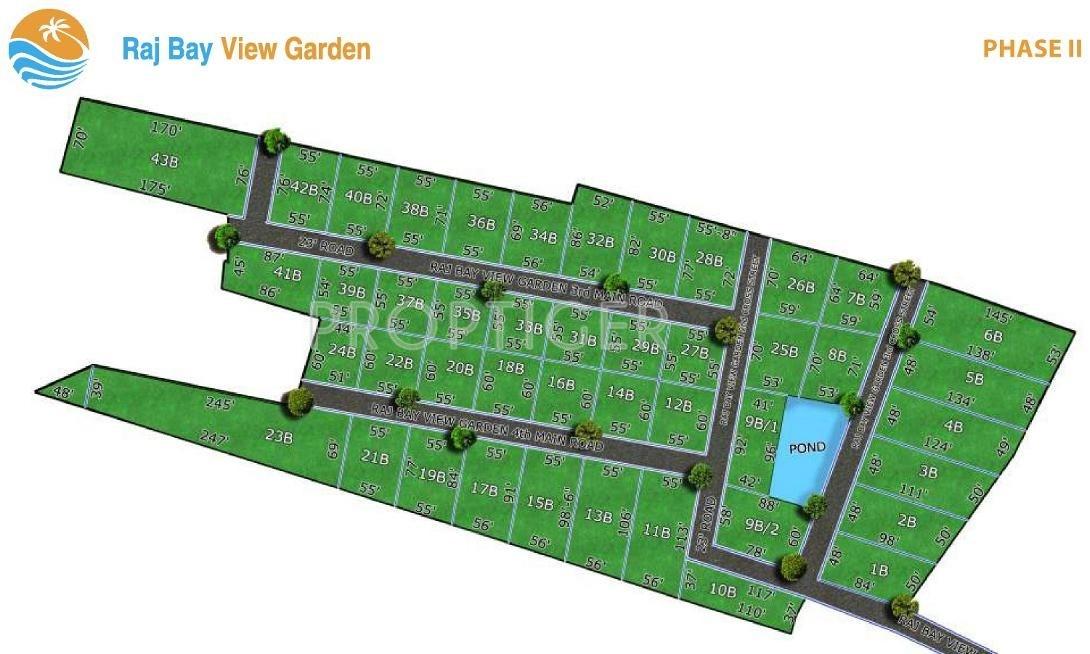 Images for Site Plan of Raj Raj Bay View Garden