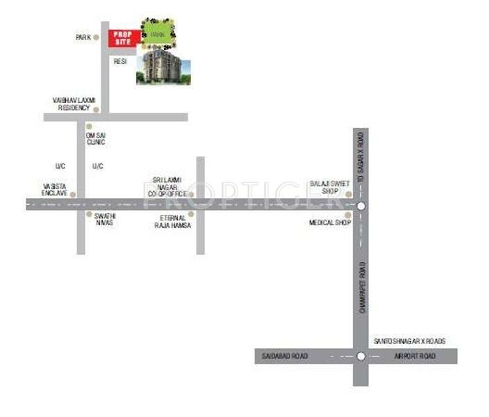 raaga Images for Location Plan of Eternal Raaga