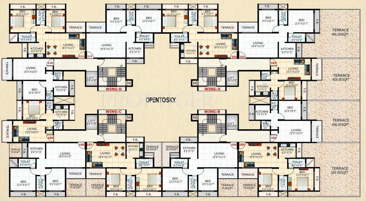 Images for Cluster Plan of Bathija Siddhivinayak Platinum