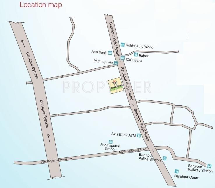 Vinayak Group Basundhara Location Plan