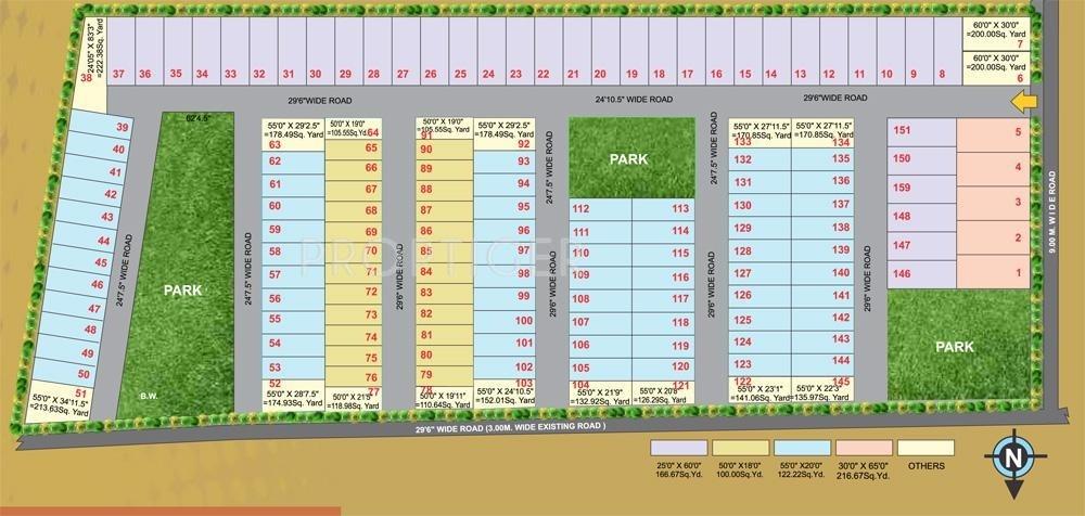 Images for Site Plan of Gayatri Manhar Grove