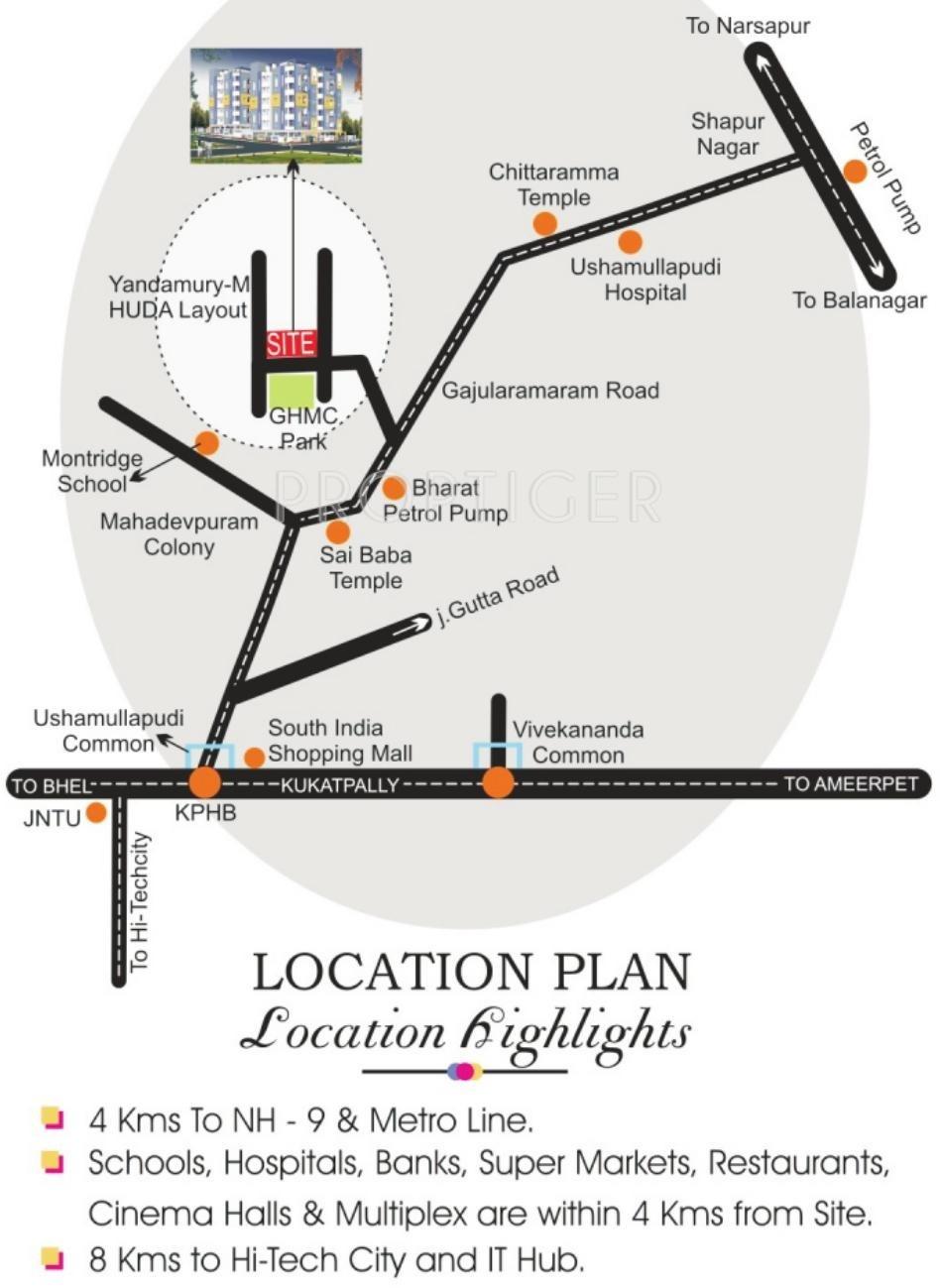 residency Images for Location Plan of Green Space Residency