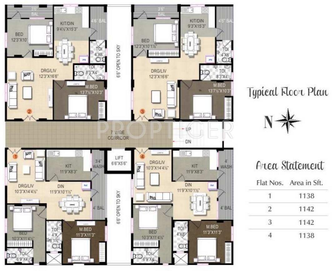 Images for Cluster Plan of Vaishnavi Estate Signature