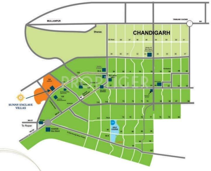 sunny-enclave Images for Location Plan of Bajwa Sunny Enclave