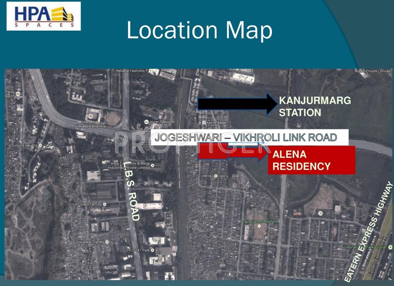 alena-residency-commercial Images for Location Plan of HPA Alena Residency Commercial