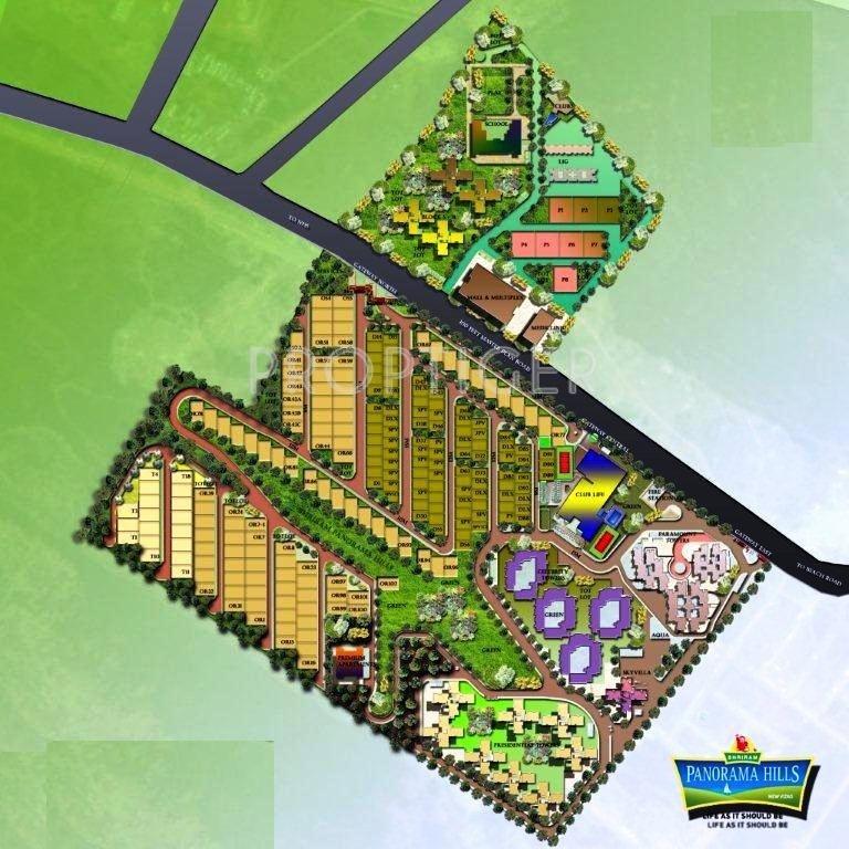 sky-villas Images for Master Plan of Shriram Sky Villas