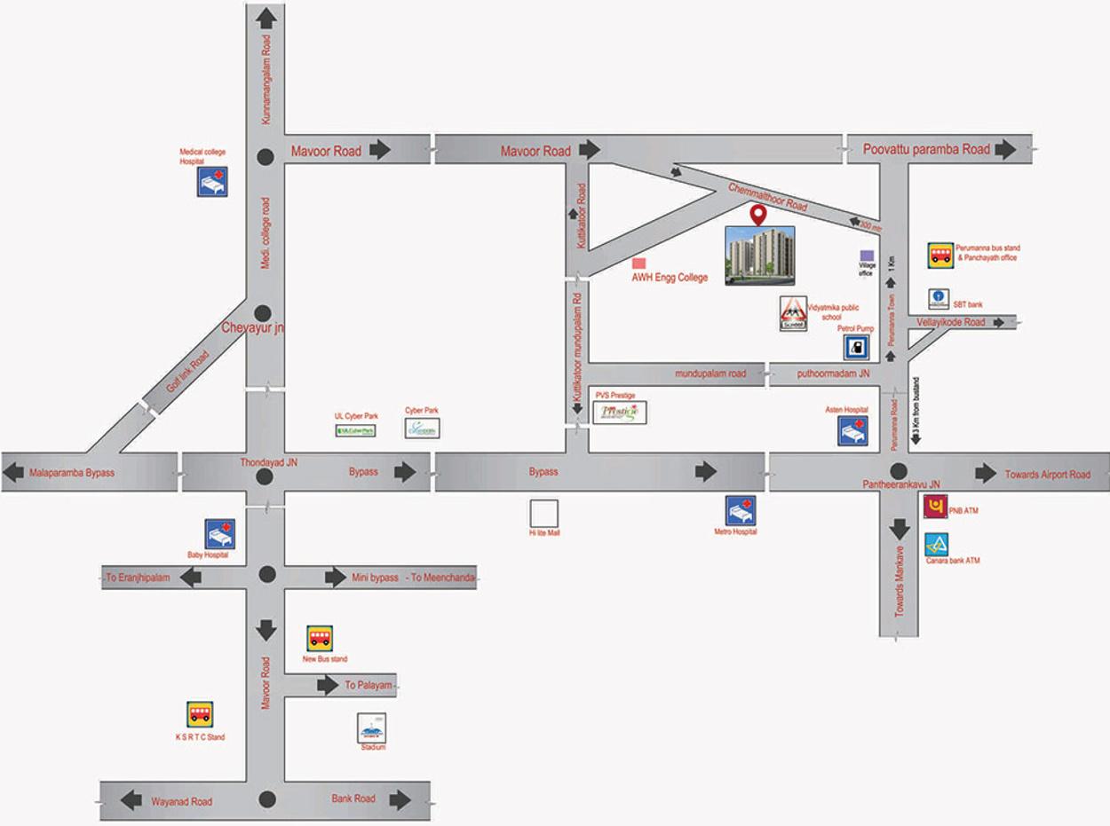 Images for Location Plan of PVS Builders And Developers Silver Springs