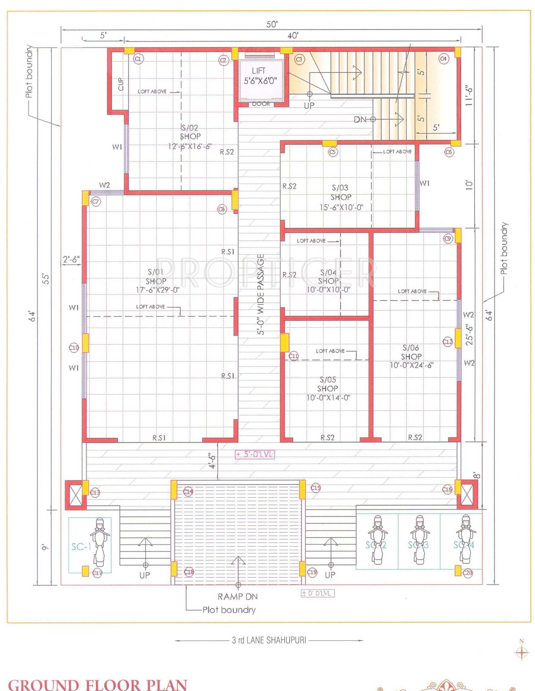 Images for Cluster Plan of Suraj Estate Developers Royal Pearl