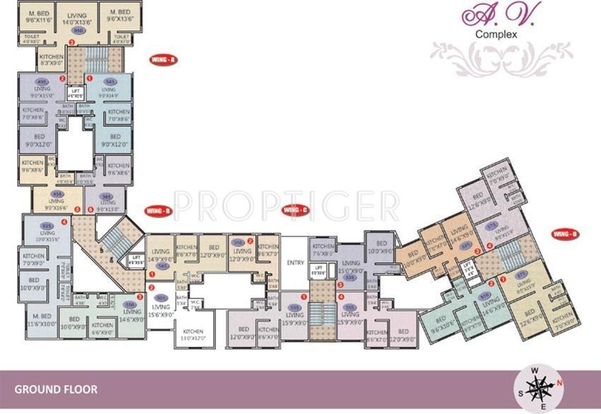 Images for Cluster Plan of Shree Ganesh Builders AV Complex