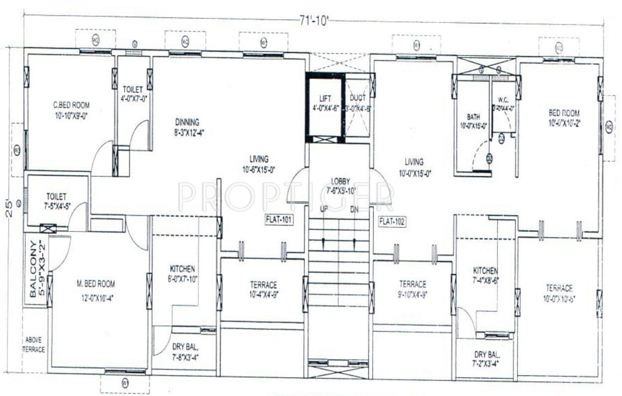 Images for Cluster Plan of Jai Gurudev Constructions Shri Radhe Apartment
