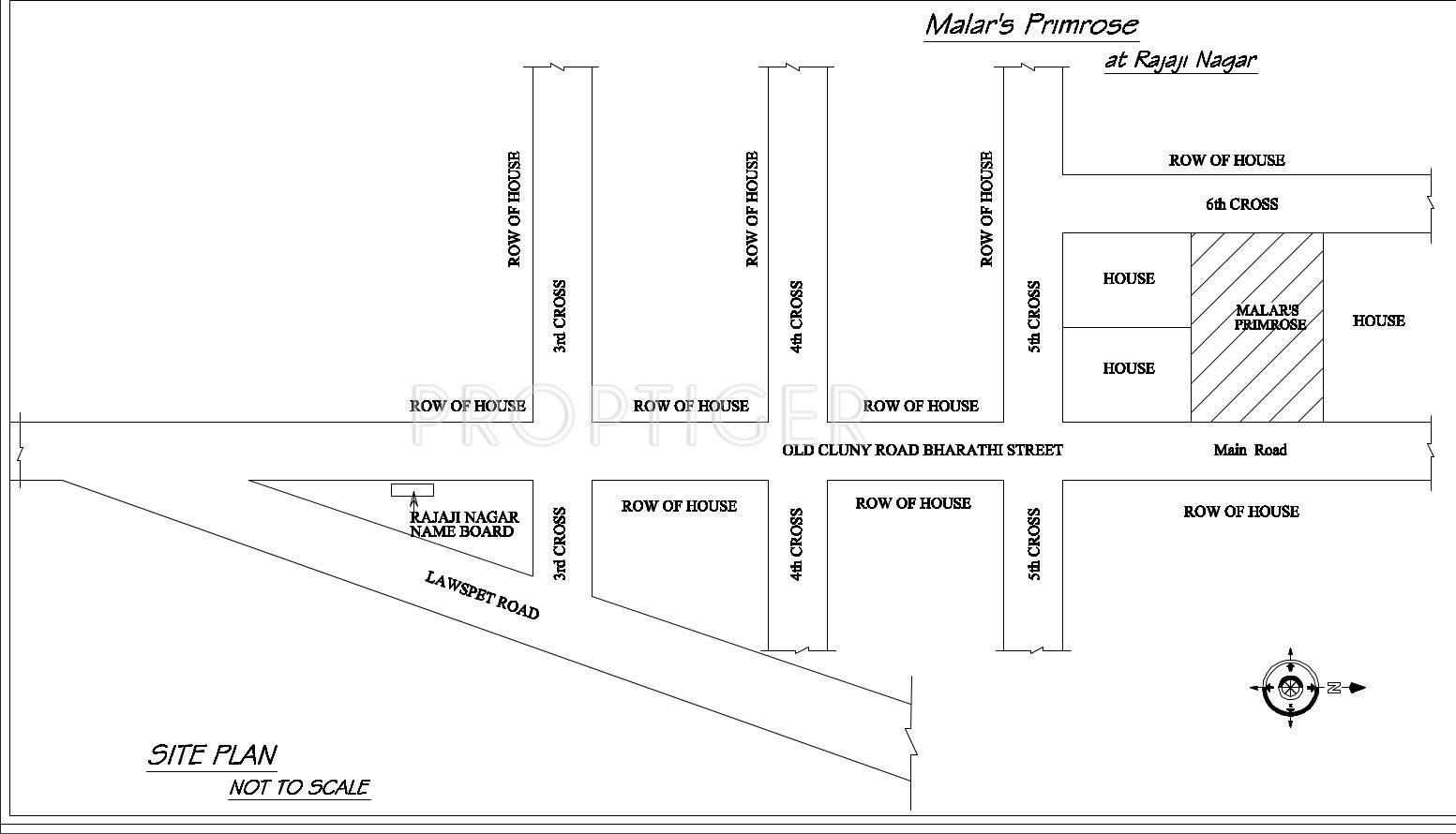 Build Tech Constructions Malar Primrose Location Plan
