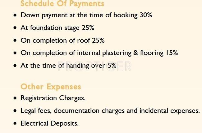 Build Tech Constructions Malars Saffron Payment Plan